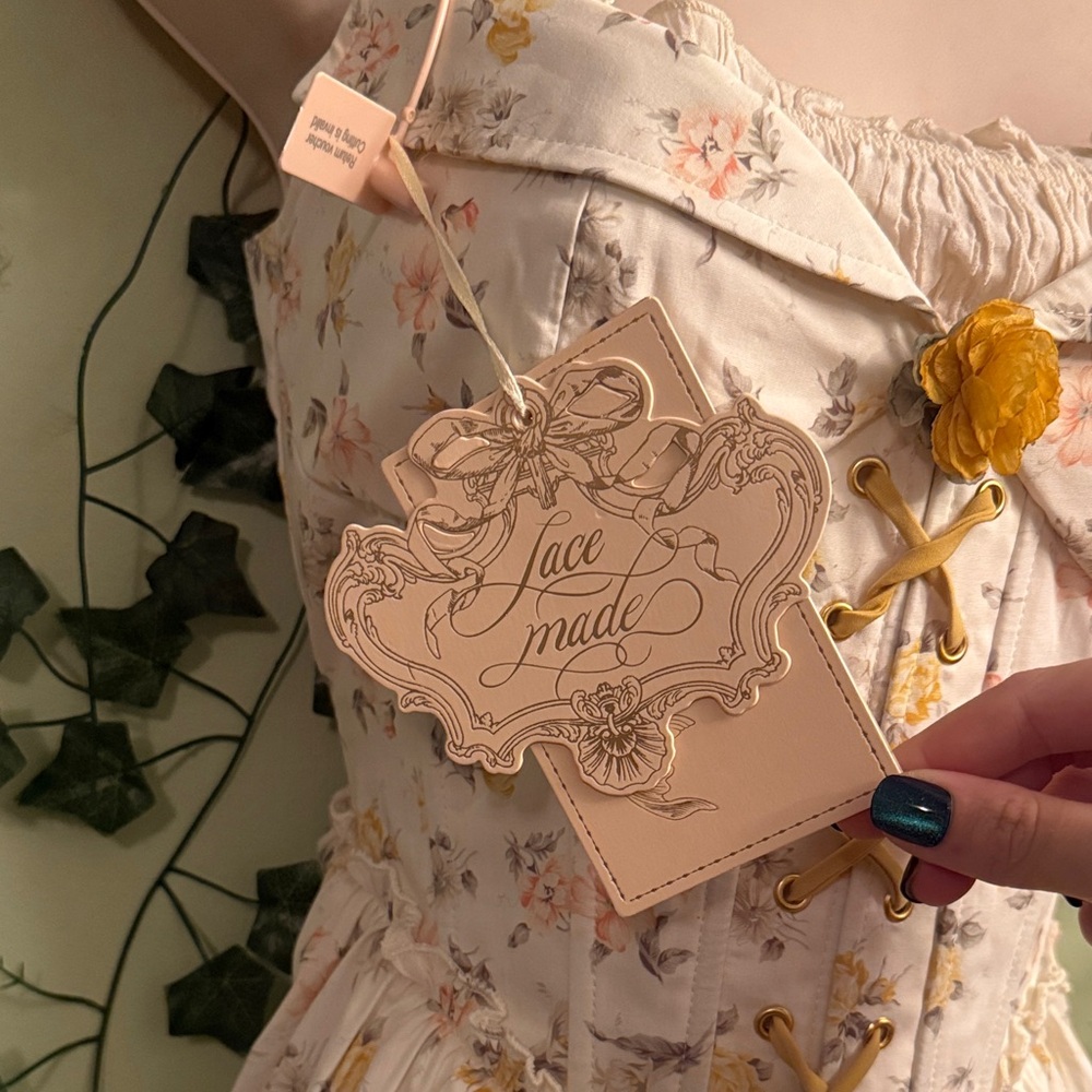 Lacemade Misty Tangerine Grove Dress - Picture 2 of 8
